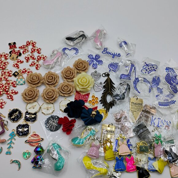 117 piece mixed charm lot - Picture 2 of 6